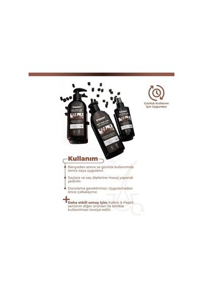 Kafein & Peptit Dökülme Karşıtı Saç Toniği 125 Ml