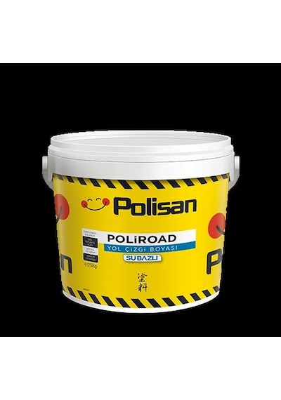 Polisan Yol Çizgi Boyası Sarı 2.5 L