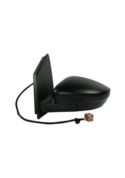 SPJ E-3725 Dış Dikiz Aynası Polo Elektrikli Ayna 09/10 Astarlı Sinyalli Kor Noktalı Kare Soket Sol
