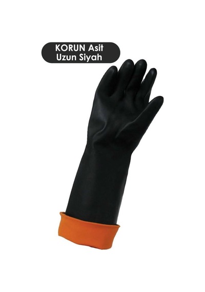 Vento Korun Asit Eldiveni Dayanıklı Uzun Konç Tırtıklı 60 Cm