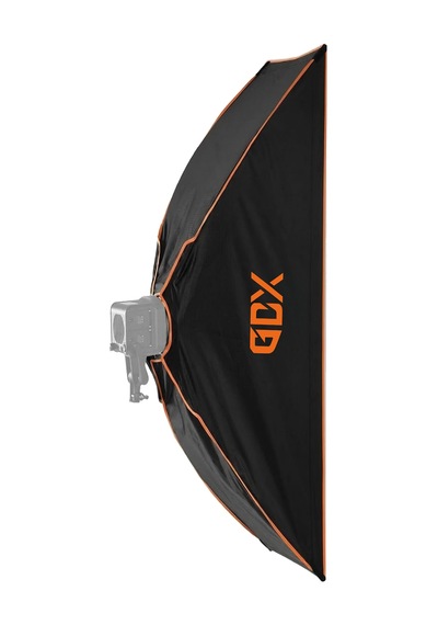 Gdx 80x120cm Dikdörtgen Gridli Softbox Bowens Mount Çift Difüzörlü Profesyonel Softbox