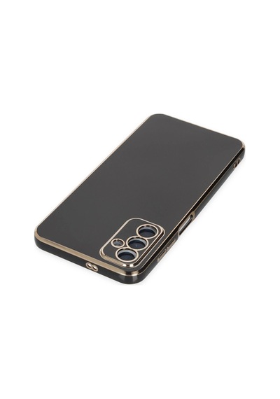 Samsung Uyumlu Galaxy M23 Kılıf Volet Silikon Siyah