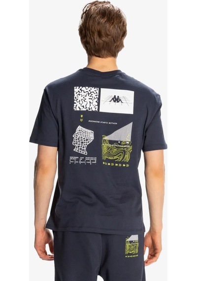 Kappa Authentic Spacetime Erkek Mavi T-shirt 371s8ıw-xct Mavi