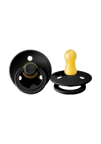 Bibs Doğal Kauçuk 100210 Emzik Black 0-6 Ay Siyah