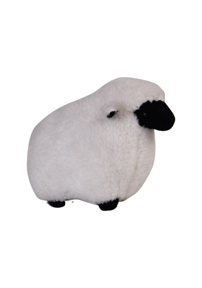 Kuzu Beyaz&Siyah Peluş 45 Cm