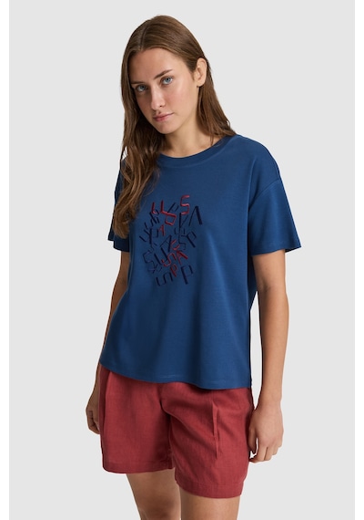 U.S. Polo Assn. U.s. Polo Assn. Kadın Açık Lacivert Tişört 50323491-vr059