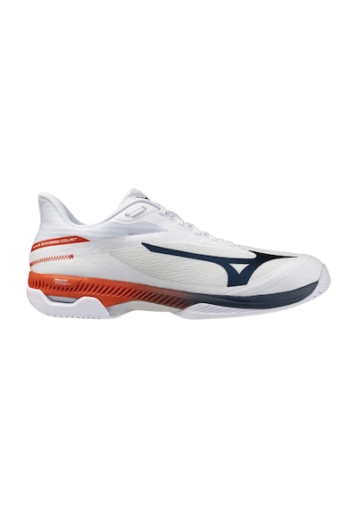 Mizuno Wave Exceed Court Ac Erkek Tenis Ayakkabısı Beyaz / Lacivert Çok Renkli