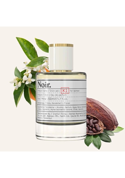 K1 Kadın Edp Parfüm 50 Ml 9% Amber - Çiçeksi