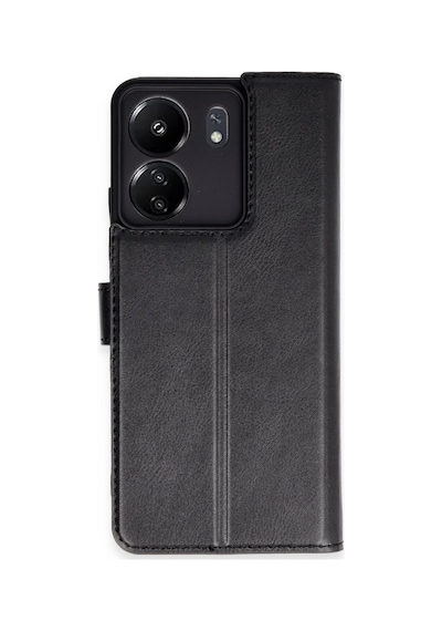 Redmi 13c Kılıf Trend S Plus Kapaklı Kılıf - Siyah Bz8683140781989