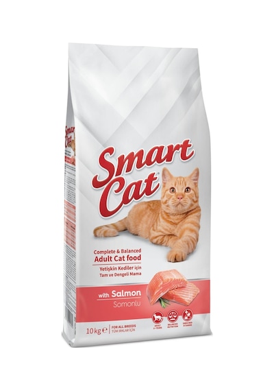 Smart Cat Somonlu Yetişkin Kedi Maması 10 KG