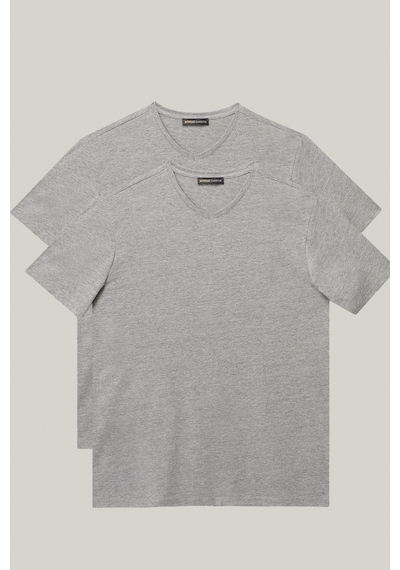 AC&Co / Altınyıldız Classics Altinyildiz Classics Erkek Gri Slim Fit Dar Kesim V Yaka 2'li Tişört Paketi ET4820200031GMJM Gri AC&Co / Altınyıldız Classics Altinyildiz Classics Erkek Gri Slim Fit Dar Kesim V Yaka 2'li Tişört Paketi ET4820200031GMJM Gri