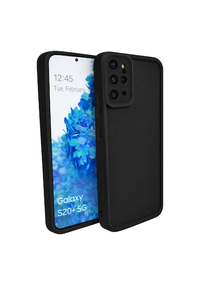 Samsung Galaxy S20 Plus Ve S20 Pro Uyumlu Kamera Çıkıntılı Mat Silikon Telefon Kılıfı