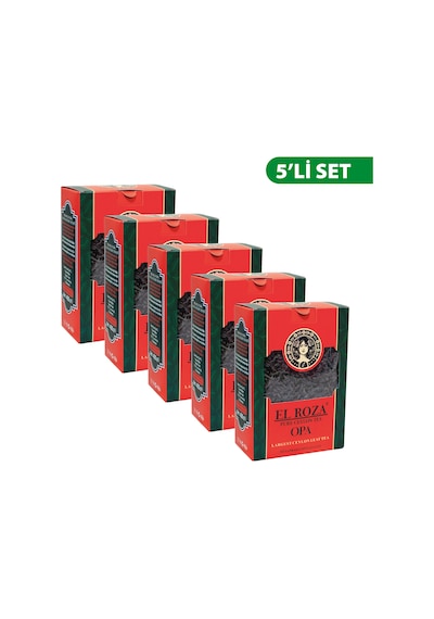 ElRoza Opa Kutu Ceylon Tea Siyah Çay  5 x 400 G