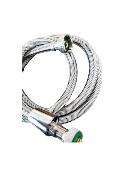 Geseus YKS Banyo Spral Duş Hortumu Basınca Dayanıklı Çelik Örgülü 5 Yıl GARANTİ-150cm Metal