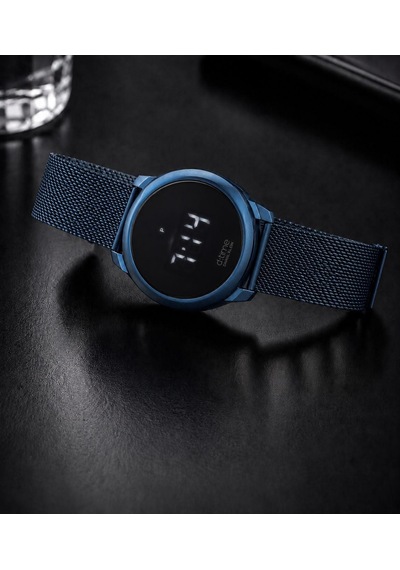 Dijital Led Dokunmatik Ekranlı Suya Dayanıklı 2 Yıl Garantili 3 Atm Unisex Kol Saati Vs.blkt.1104 Gümüş