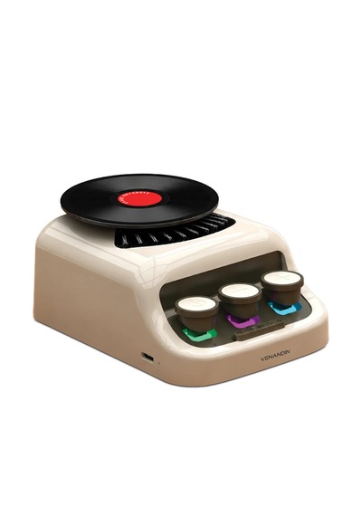 Venandin Z18 Gromo Bluetooth Hoparlör Retro Rgb Hoparlör Ve 360 Dönen Aroma Diskli Esans Koku Dağıtıcı
