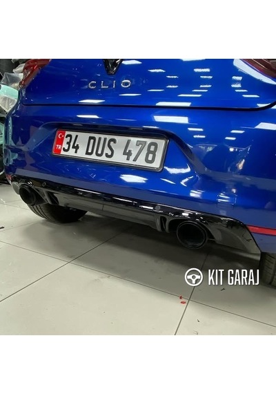 Kit Garaj Renault Clio 5 2018-2025 Difüzör Plastik Boyalı