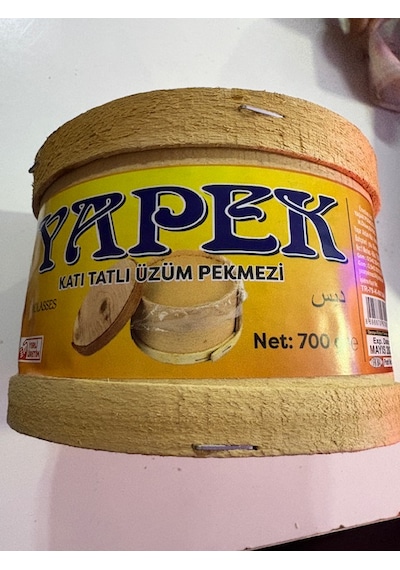 Yapek Katı Tatlı Üzüm Pekmezi 700 Gr