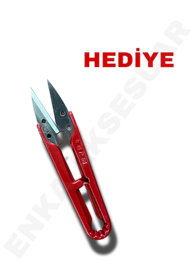 Pın - 1114 11 Inc Siyah Renk Çelik Gövde Profesyonel Terzi Makası
