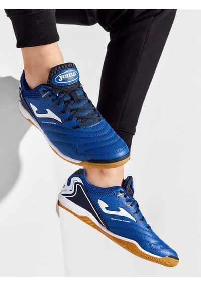 Joma Maxima 2104 Erkek Saks Kauçuk Tabanlı Spor Ayakkabı Maxw Mavi