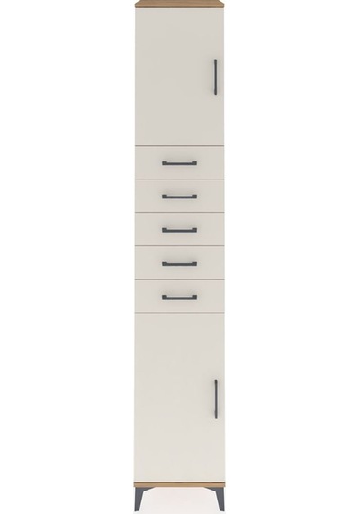 Hyperion Dolap 3 Raflı 5 Çekmeceli 2 Kapaklı 44x44x243 Çam-ay... Çam Hyperion Dolap 3 Raflı 5 Çekmeceli 2 Kapaklı 44x44x243 Çam-ay... Çam