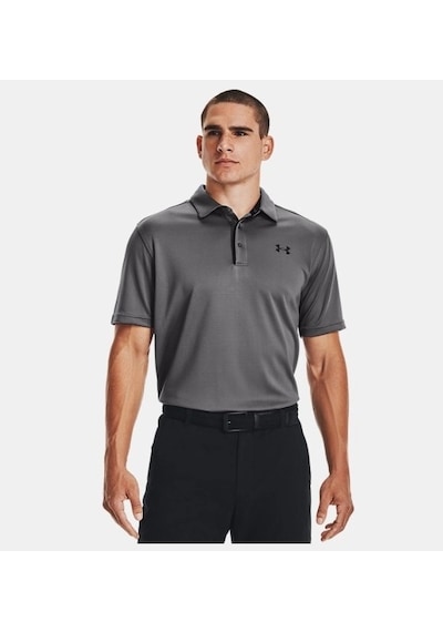 Under Armour Tech Polo Erkek T-shirt 1290140-040 Gri