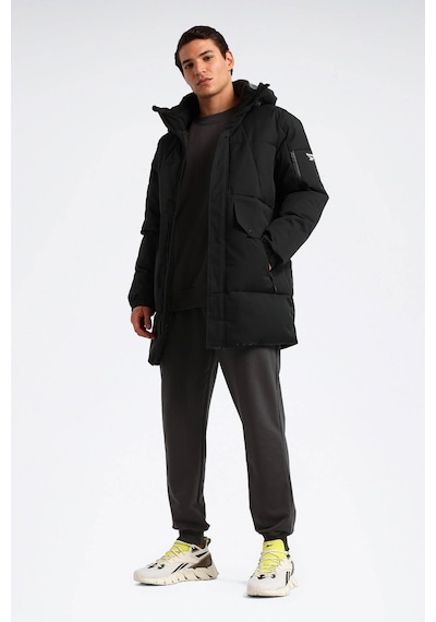 Reebok Uzun Kaban Erkek Siyah Genowefa Long Jacket 000000000102032014