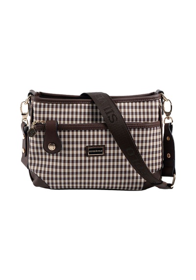 Çapraz Çanta Kadın Silver Polo 1160-45856 Sılver Polo Çapraz Bayan Çantası M191 Kahve Sarı-mat Kahve Kahve Sarı-mat Kahve