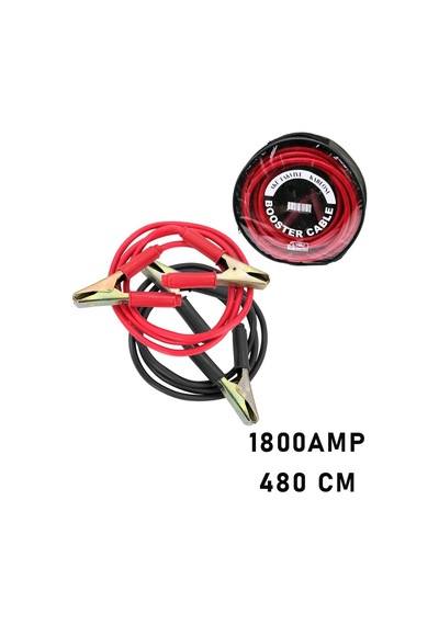 Booster-1220 Akü Takviye Kablosu Seti 4.8mt 1800 Amper Tır İçin Pencereli Bez Çantalı Diğer