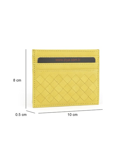 Ziya, Unisex Hakiki Deri Kartlık 1539852z05 Sarı 1539852z05 530 Sarı