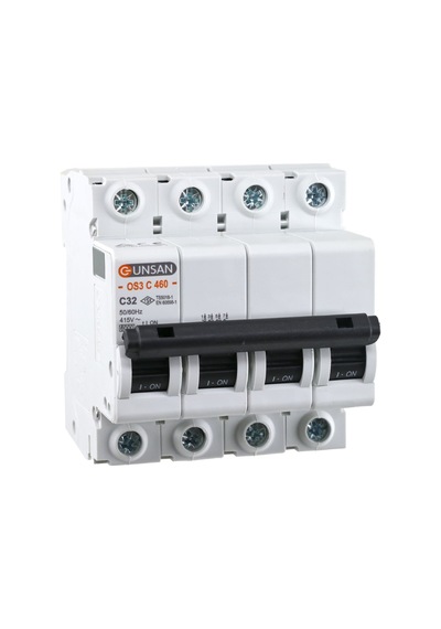 Günsan 4x32a C Tipi 6ka Otomatik Sigorta Os3c460-32