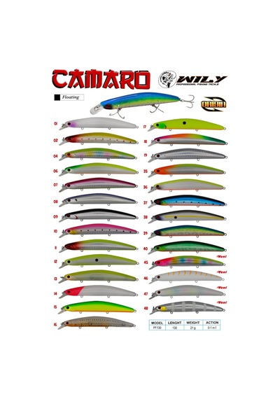 Wily Camaro 13 CM 21 G Maket Balık