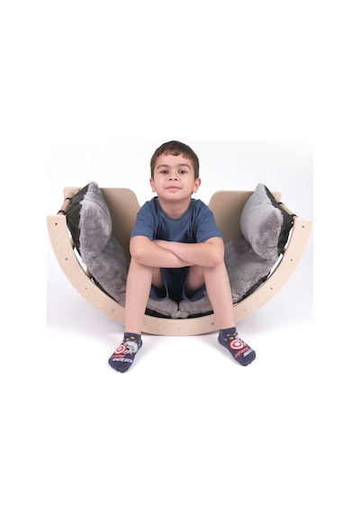 Pikler Doğal Ahşap Montessori Motor Gelişim Halkası, Çok Fonksiyonlu Eğitim Oyuncağı
