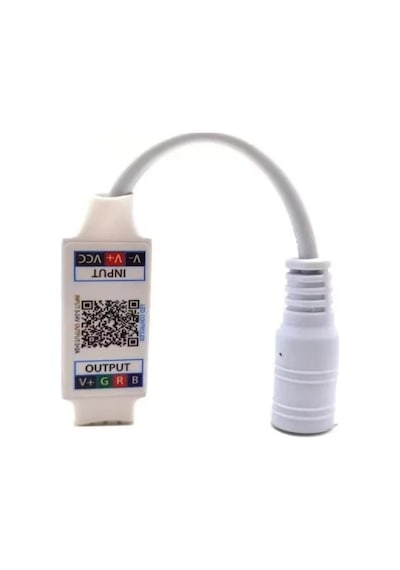 Bluetooth 6 Amper Rgb Led Kontrol Cep Telefonundan Beyaz