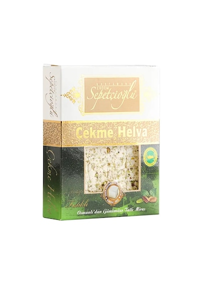 Sepetçioğlu Kastamonu Meşhur Antep Fıstıklı Çekme Helva 120 G