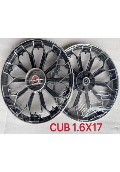 Arka Jant 17" Tesla Siyah