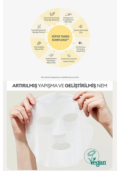 Missha C Vitamini İçerikli Leke Karşıtı Günlük Yaprak Maske Vita C Plus Daily Toning Mask