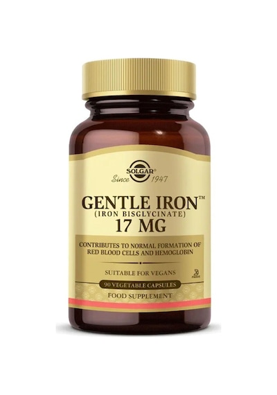 Solgar Gentle Iron 17 Mg 90 Kapsül