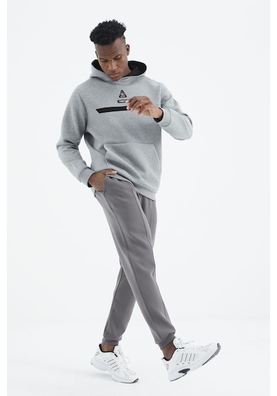 Tommy Life Koyu Gri Bağcıklı Ön Dikiş Detaylı Standart Kalıp Erkek Eşofman Alt - 84994 Koyu Gri Tommy Life Koyu Gri Bağcıklı Ön Dikiş Detaylı Standart Kalıp Erkek Eşofman Alt - 84994 Koyu Gri