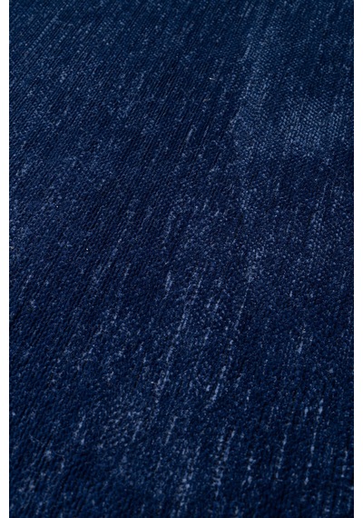 Valerıa Vlr01n Lacivert Dekoratif Şönil Kilim Modern Desen Yıkanabilir Yumuşak Kaymaz Taban Halı