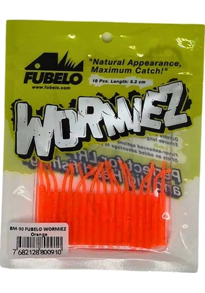 Fubelo Wormiez 5.2cm 18 Adet Lrf Silikonu Pink Yellow