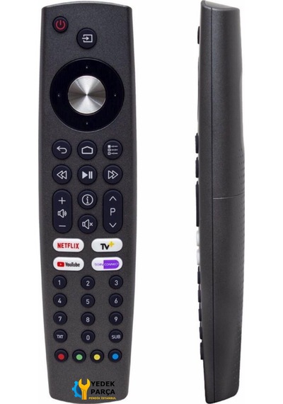 Arçelik - Grundig Uyumlu Netflix-youtube-bein Connect Tv+ Tuşlu Lcd-led Tv Kumanda Ts9187r Rc4353902