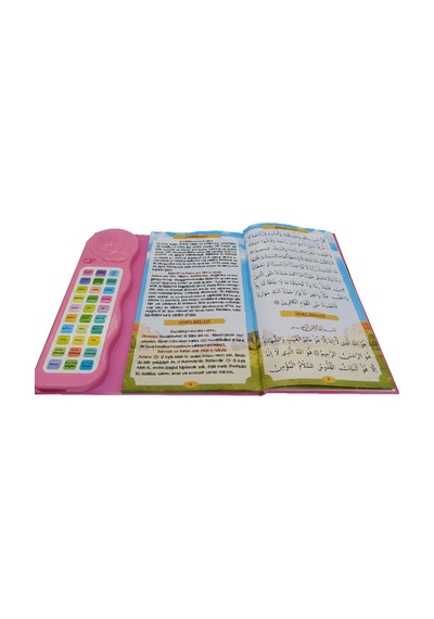 Sesli Yasin Kitaplı Sesli Yasini Şerif Ögreten Cihaz Pembe