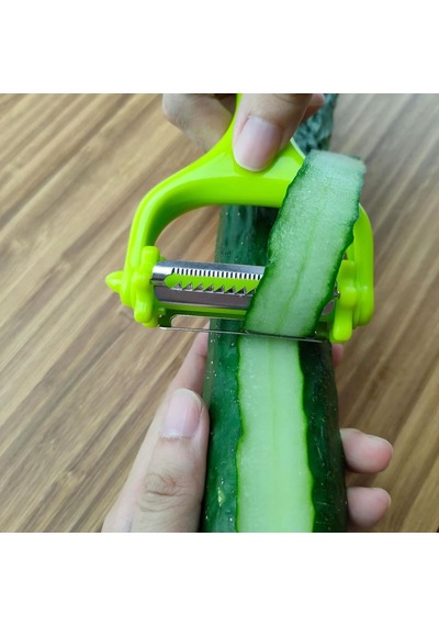 Bella House Sebze Ve Meyve Soyacağı, Paslanmaz Çelik Bıçaklı, Ergonomik, Patates, Havuç Ve Salatalık İçin, Mode Diğer