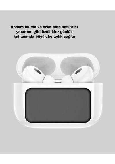 Anc Bluetooth Kulaklık Dokunmatik Powerbank Kutulu Akıllı Sensörlü 1