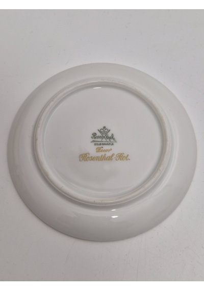 Rosenthal Bavaria Kahve Fincan Tabağı 11cm Çok Renkli