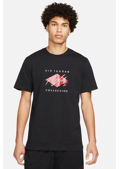 Nike Jordan Flight Collection Essentials Erkek Tişörtü Siyah Hardal