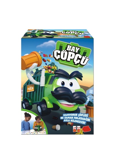 Bay Çöpçü 42 Parçalı Çöp Kamyonlu 2-4 Kişilik Eğitici Ve Eğlenceli Aile Kutu Oyun Seti