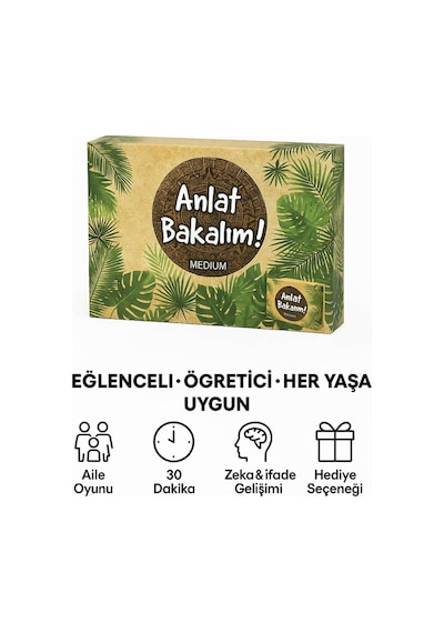 Anlat Bakalım Medium Yasaklı Kelimeler Oyunu Aile Ve Arkadaşlar İçin Eğlenceli Kelime Yarışı