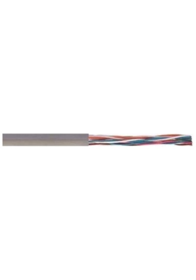 Mekas 2x2x0,50+0,50 Mm Telefon Kablosu Gri İç Tesisat 50 Metre